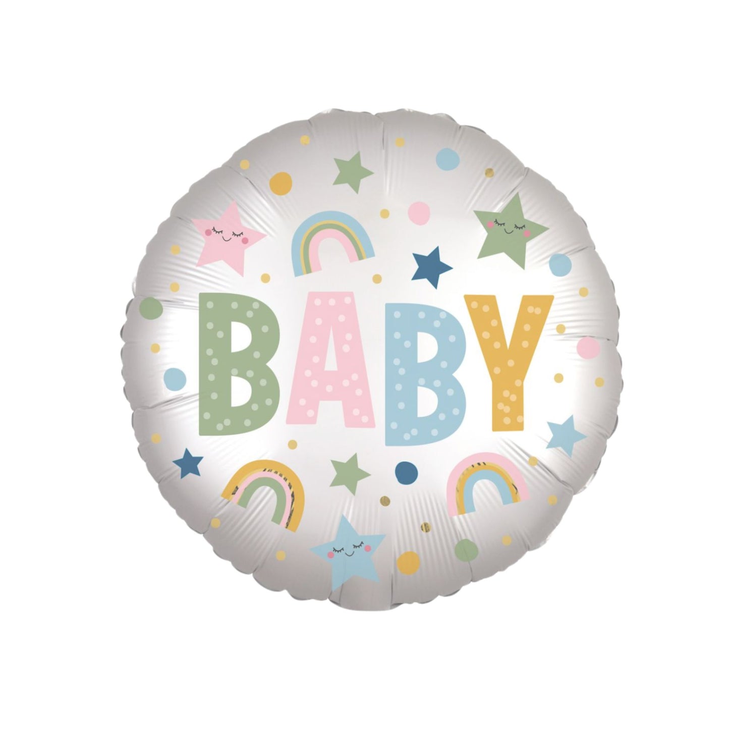 Pastel Baby Foil Balloon 18"
