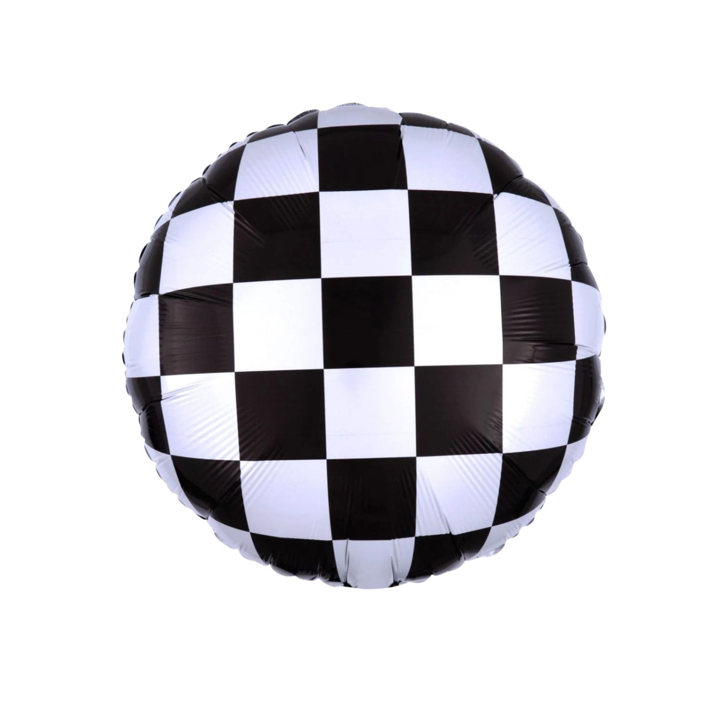 Checkered Foil Balloon 18"