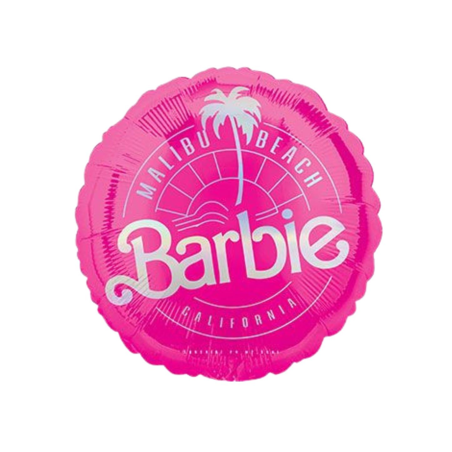 Malibu Barbie Foil Balloon 18"