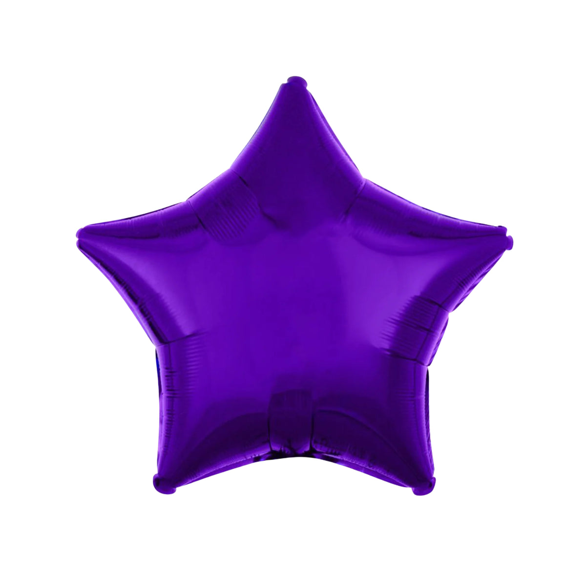 Metallic Purple Star Balloon 18"