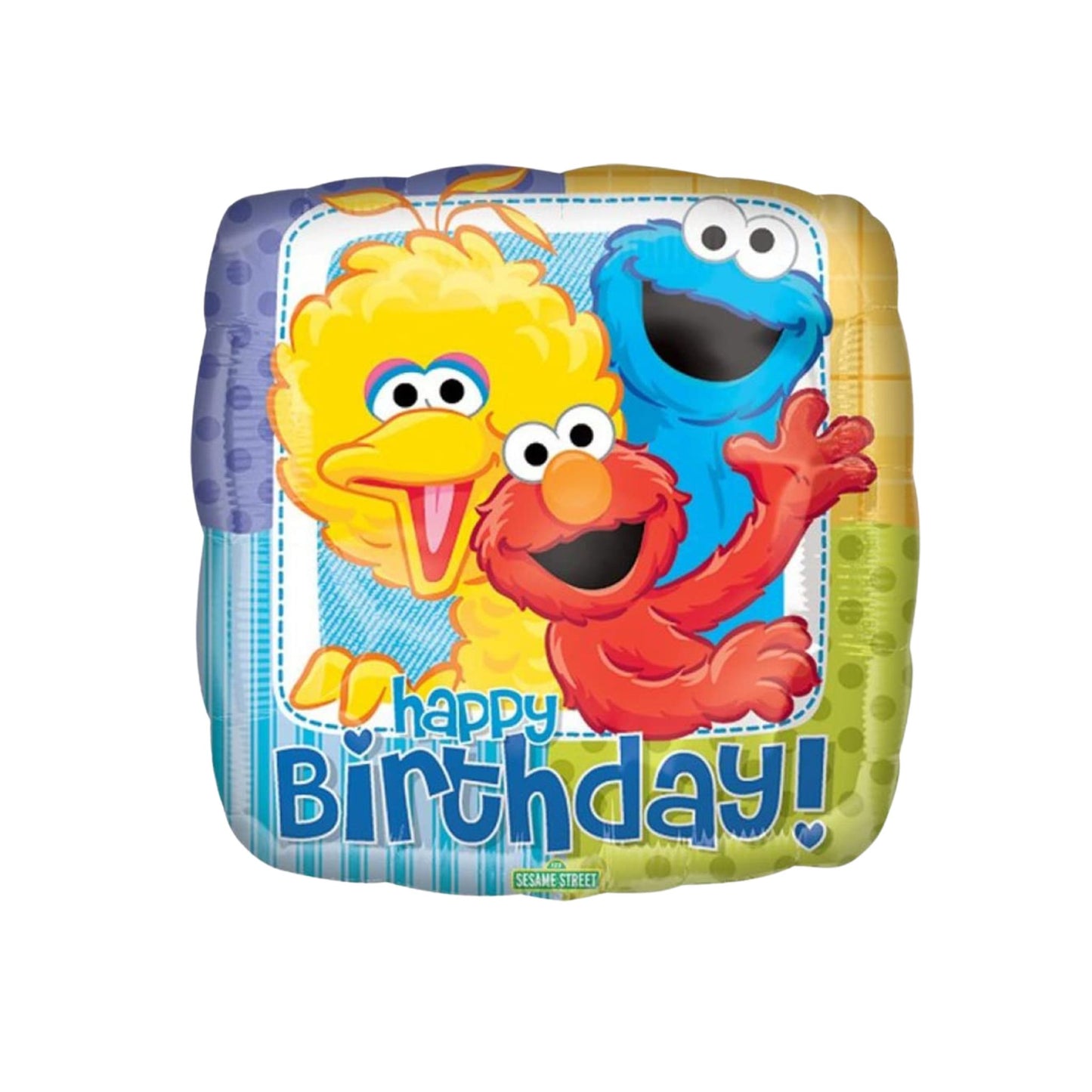 Sesame Street Happy Birthday Foil Balloon 18"