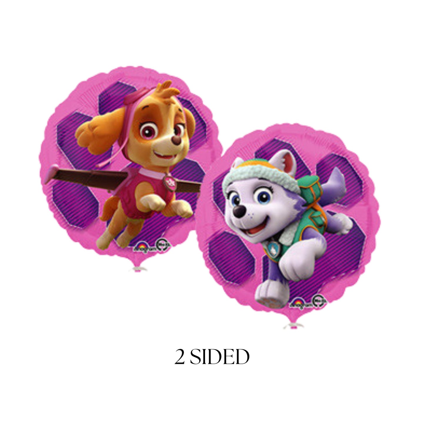 Paw Patrol Skye & Everest Foil Balloon 18"