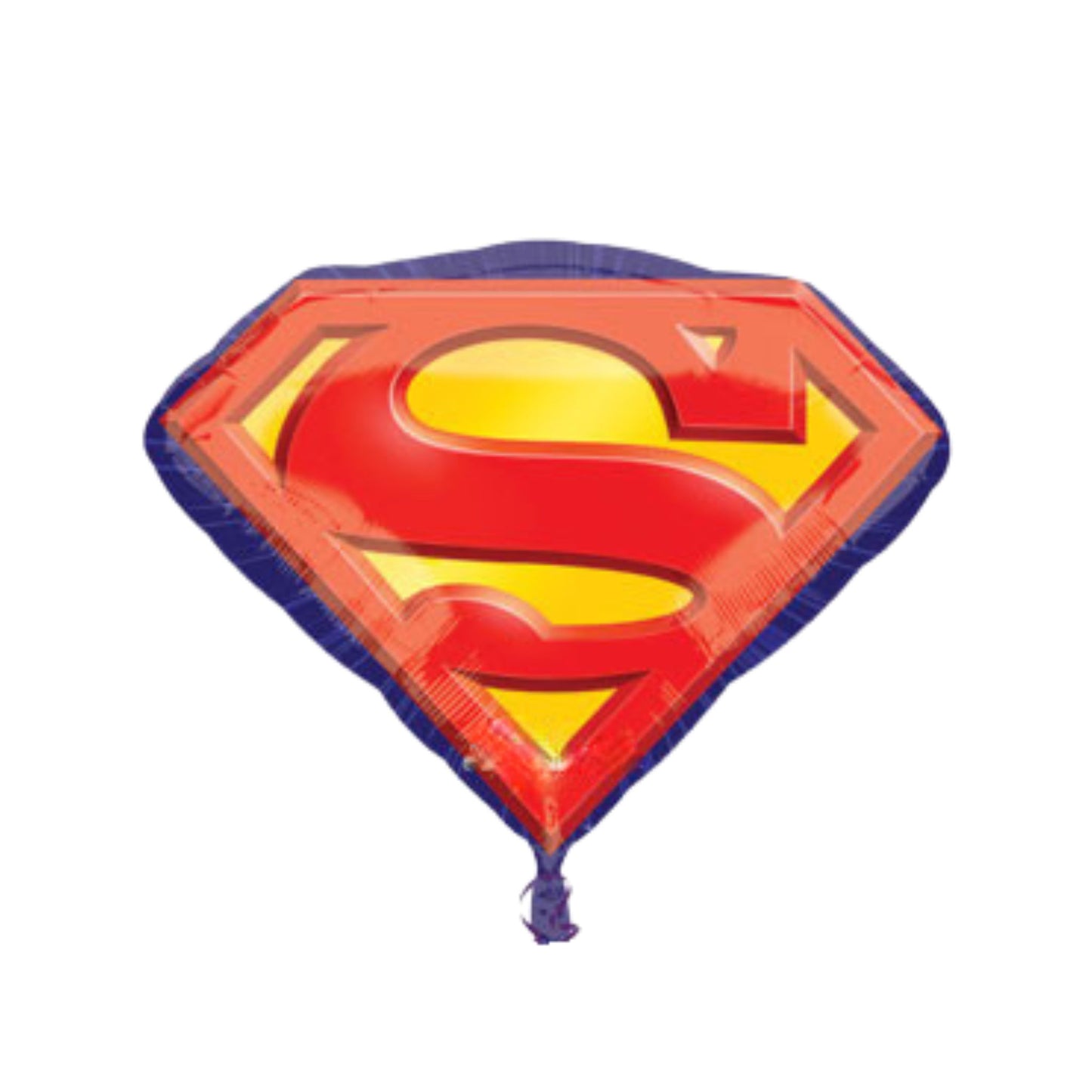 Super Shape Superman Emblem Foil Balloon 26"