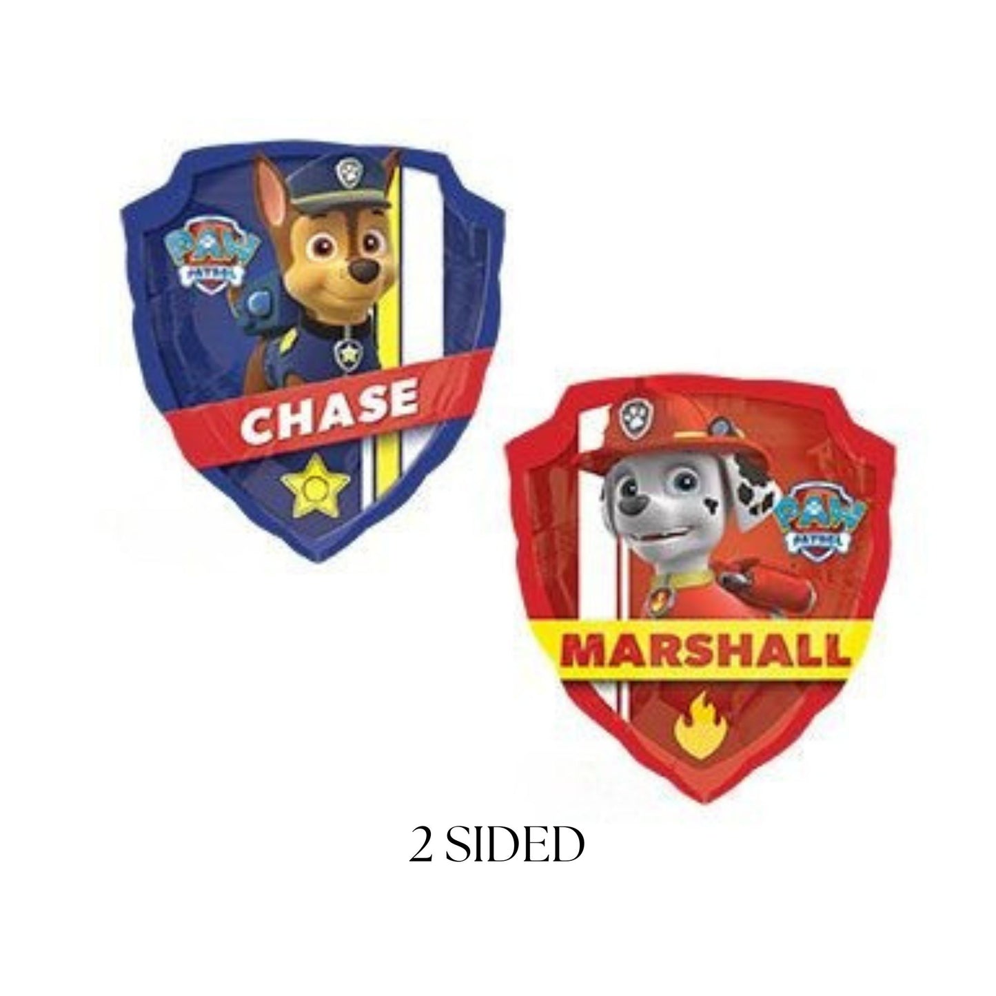 Paw Patrol Chase & Marshall Foil Balloon 27"