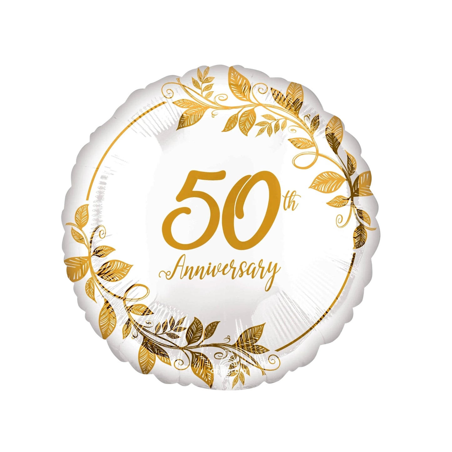 50th Anniversary Foil Balloon 17''