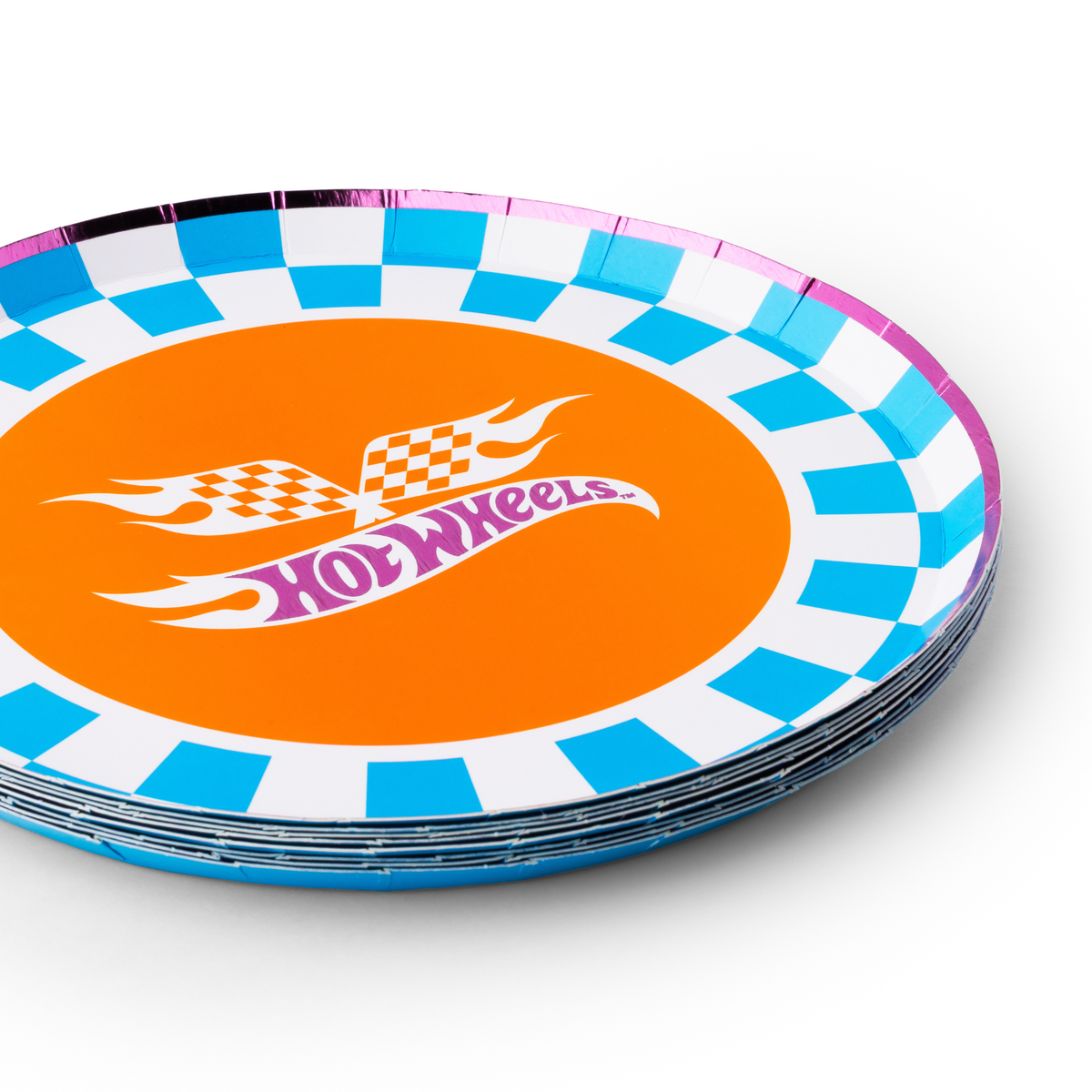 Hot Wheels™ Racing Dessert Plates – Set of 8