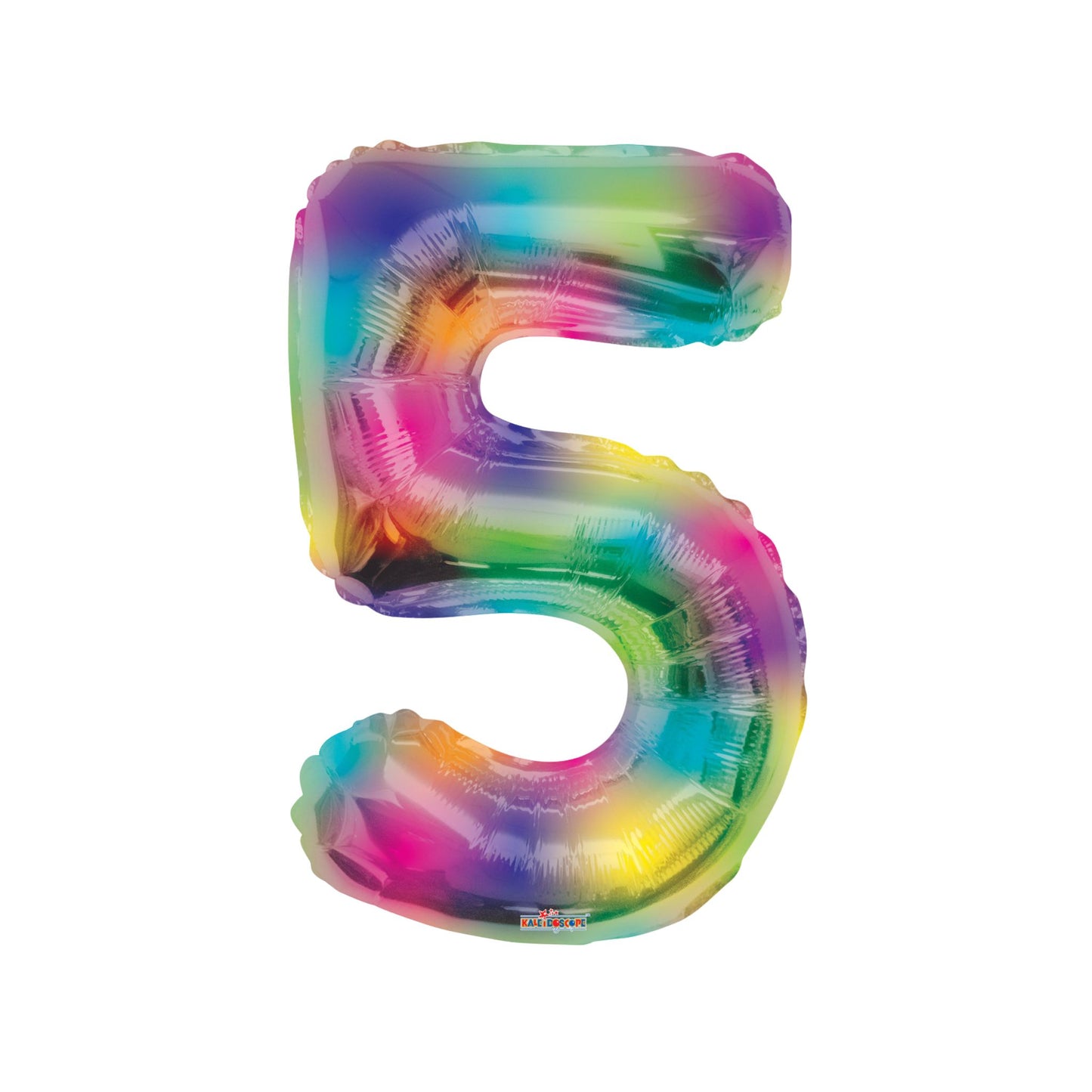 Large Rainbow Foil Balloons 34"