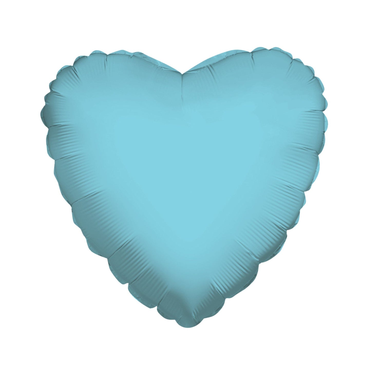 Baby Blue Heart Foil Balloon 18"