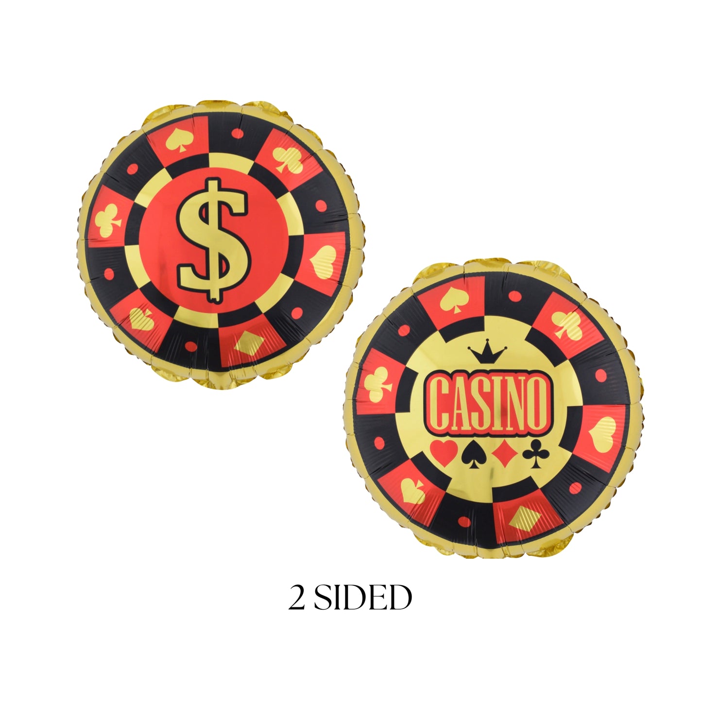 Casino Night Foil Balloon 18''