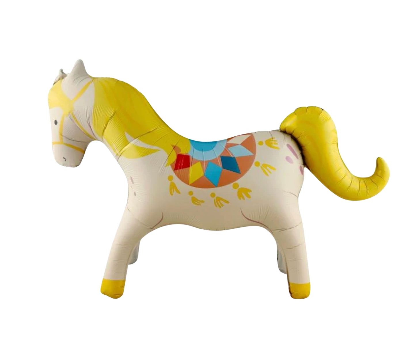 Standing Matte Circus Horse Balloon 46''