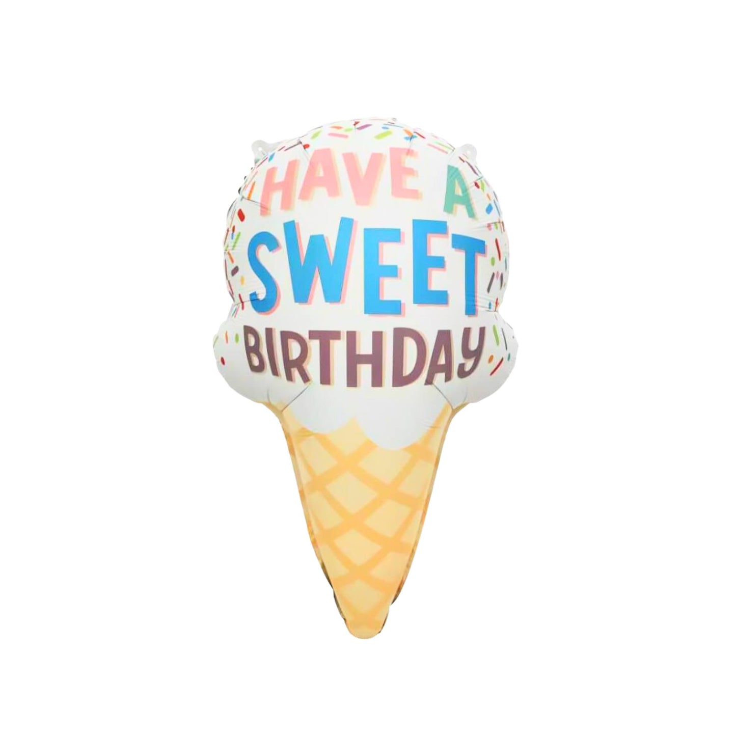 Have a Sweet Birthday Ice Cream Cone 25''