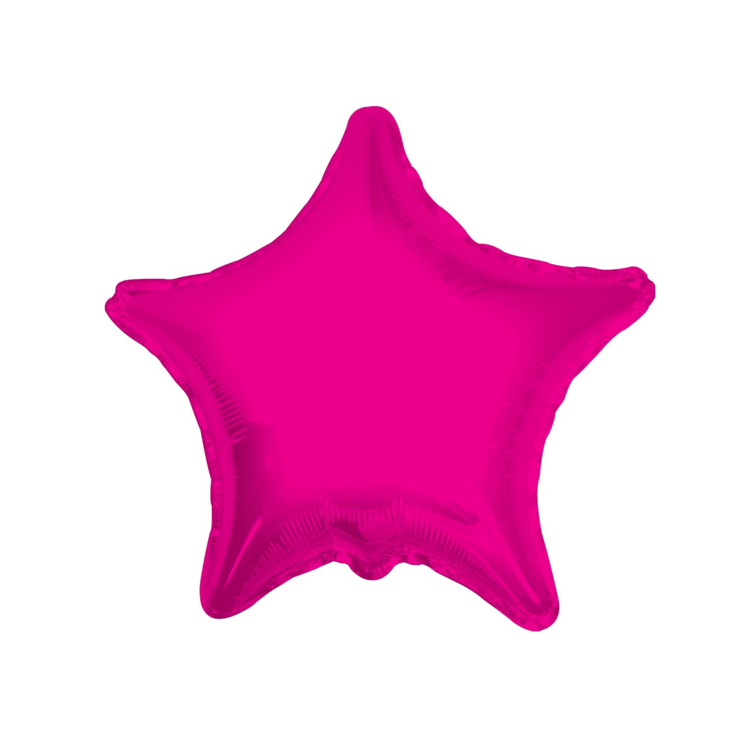 Hot Pink Star Foil Balloon 19"