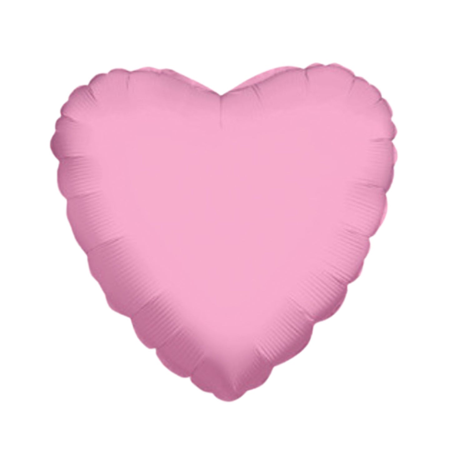 Light Pink Heart Foil Balloon 18"