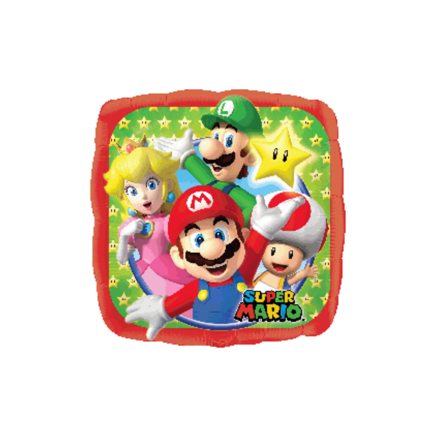 Super Mario & Friends Foil Balloon 18"
