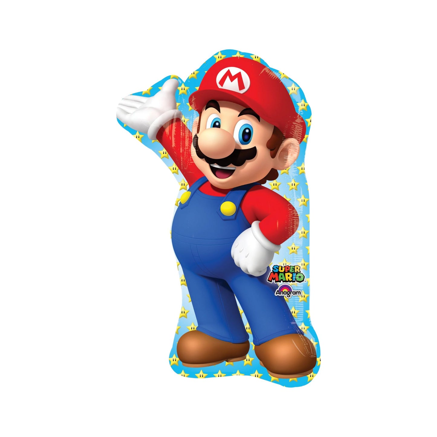 Super Shape Super Mario Foil Balloon 33"
