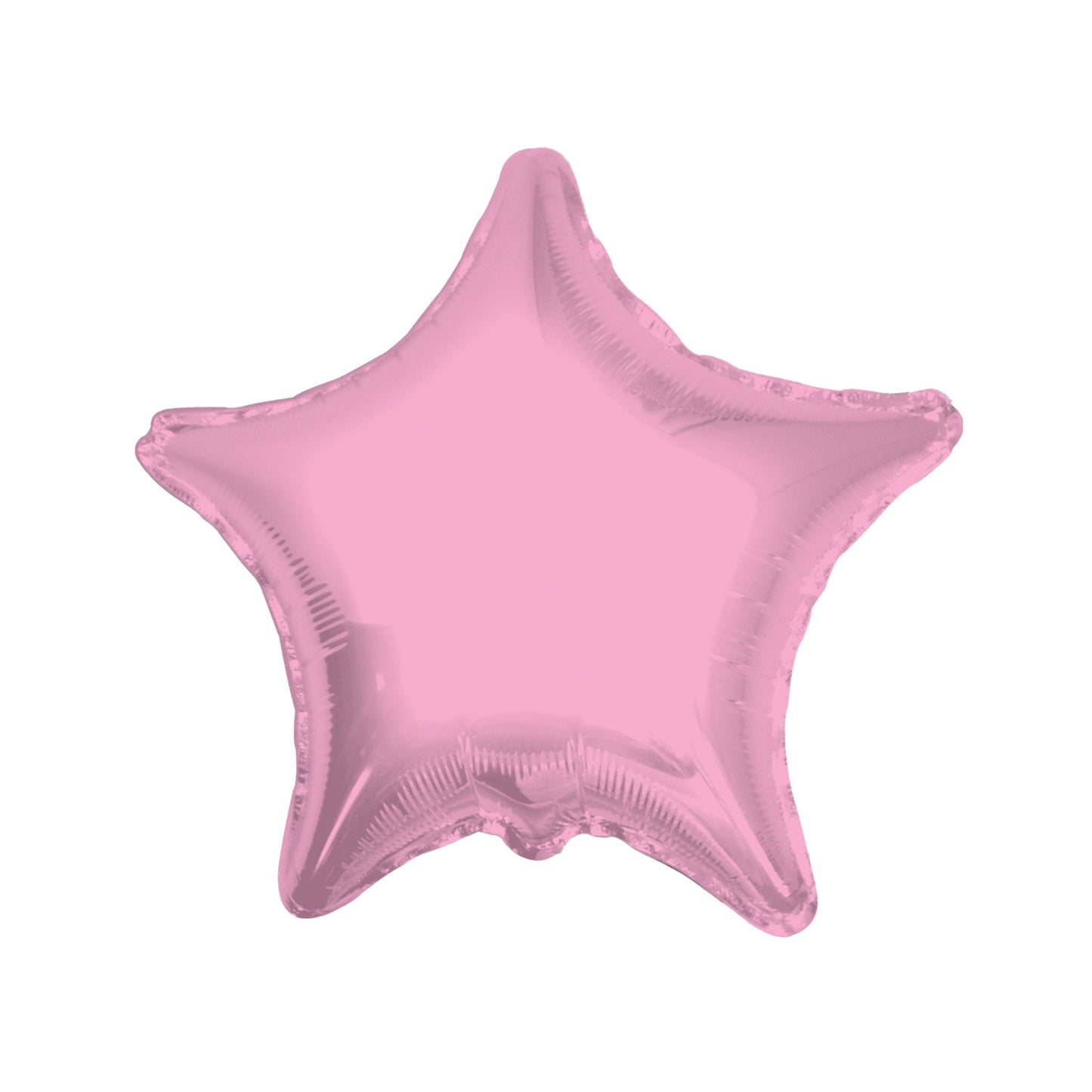Pastel Pink Star Foil Balloon 19"