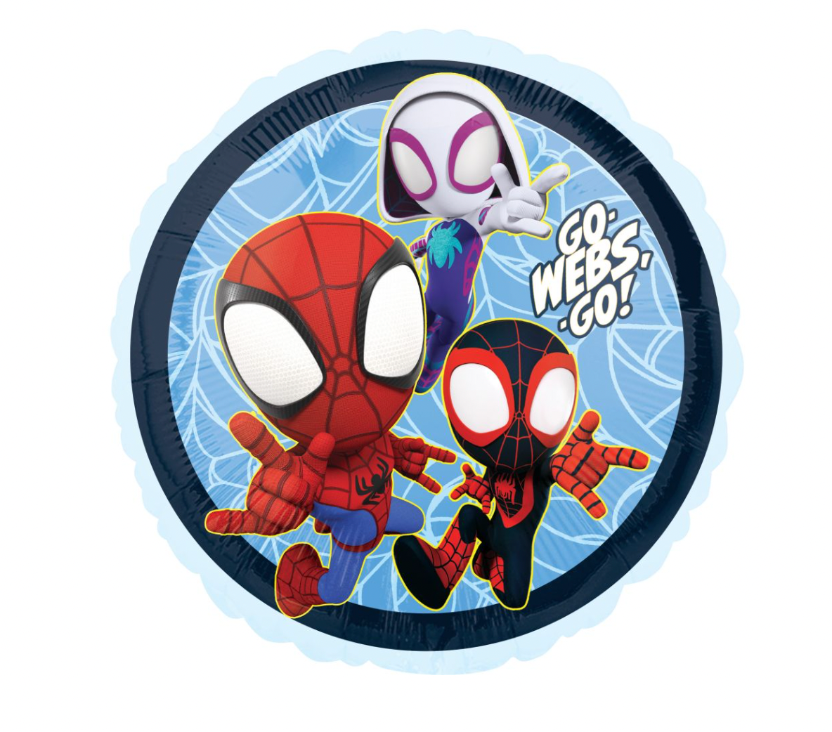Go Webs Go Spidey & Friends Foil Balloon 18"