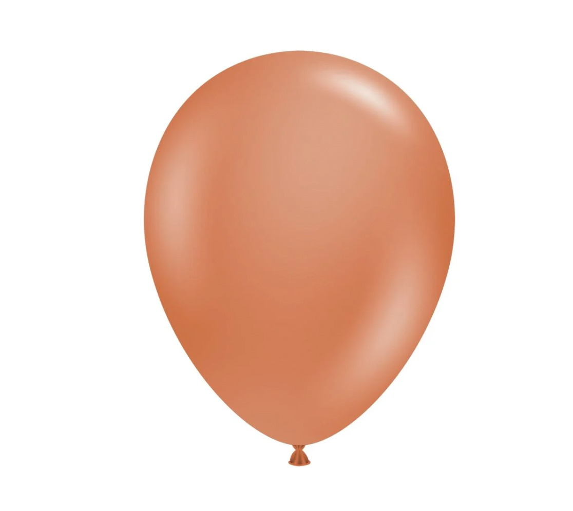 Burnt Orange Balloon 11"