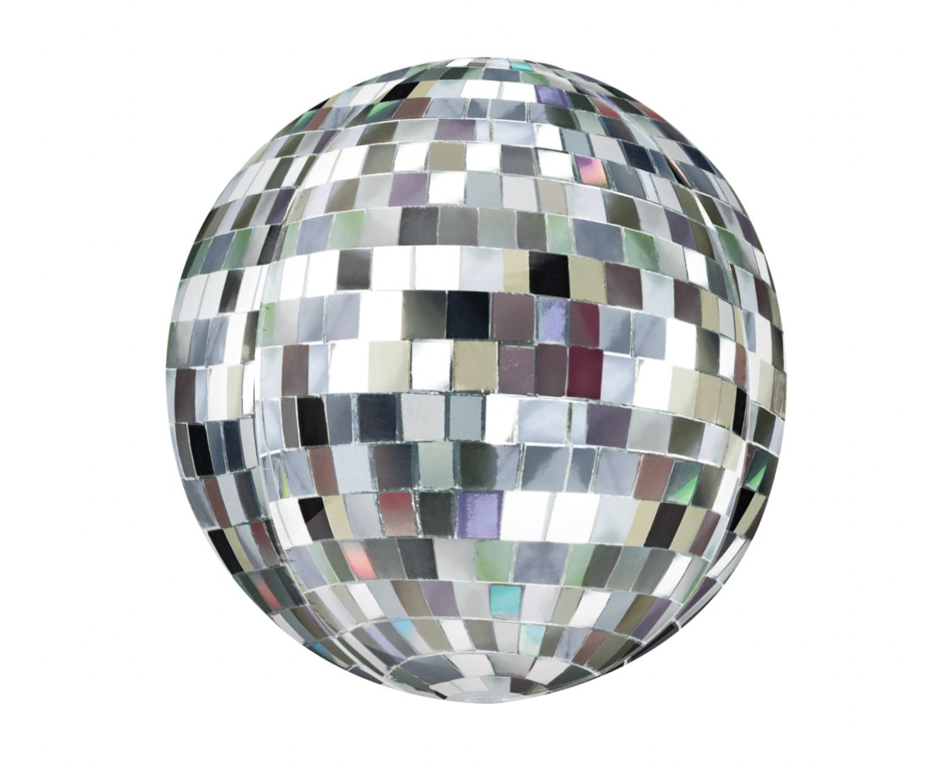 16" Disco Ball Orbz Foil Balloon