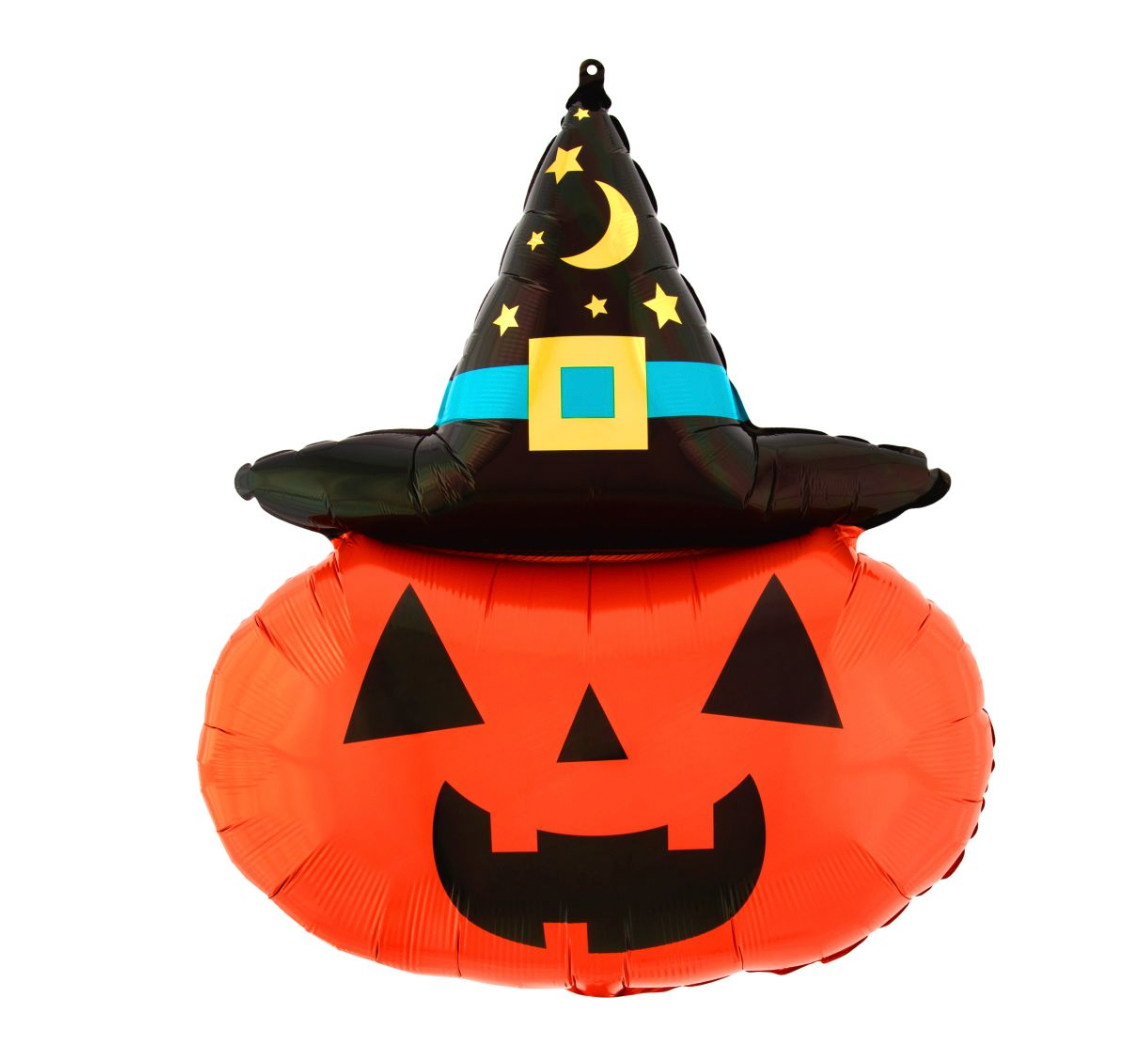 Witchy Pumpkin Super Shape Balloon 28"