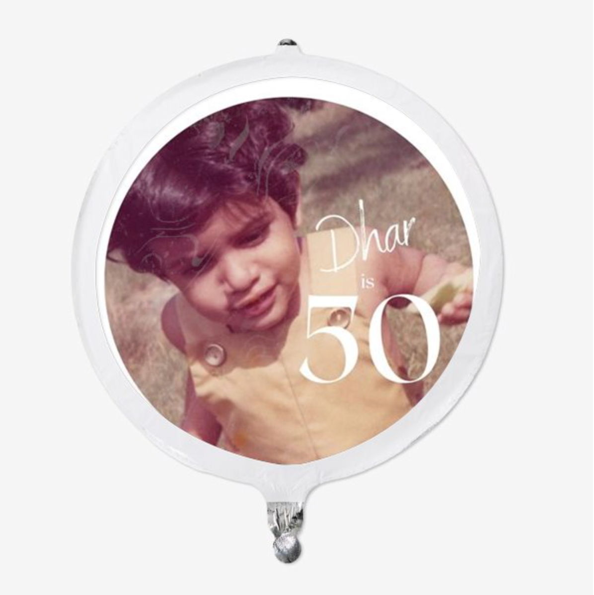 Custom Script Birthday Balloon 18"