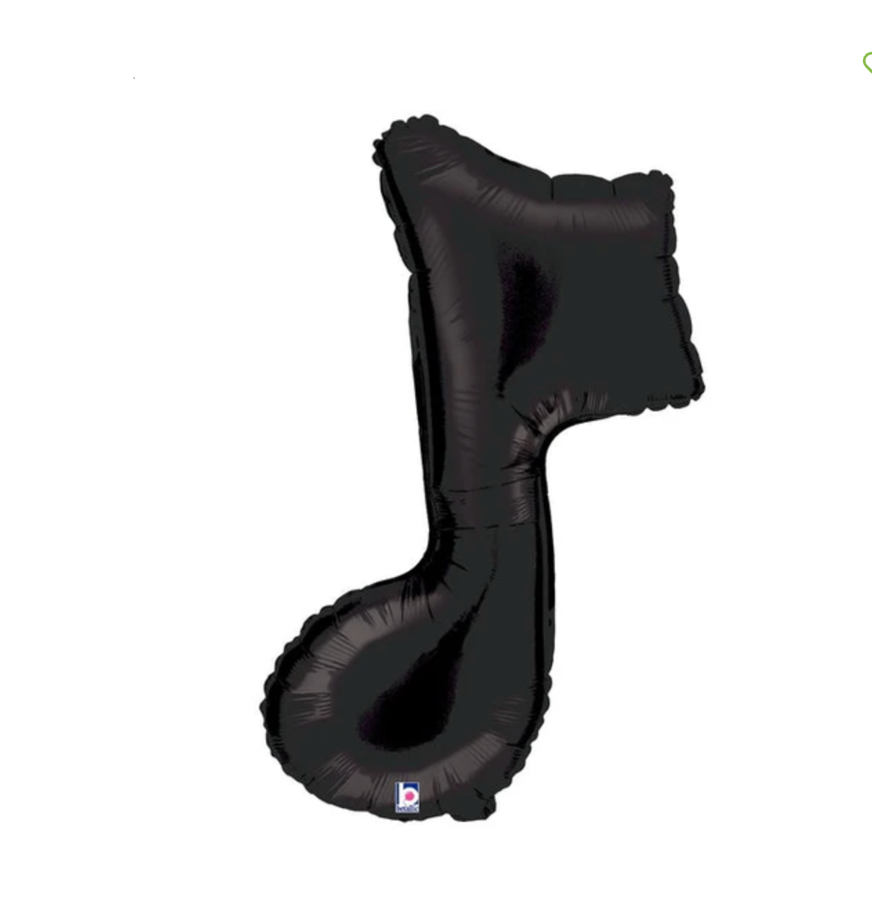 35" Single Musical Note Super Shape Foil Balloon