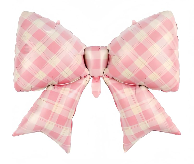 Pink Big Bow Balloon 38''