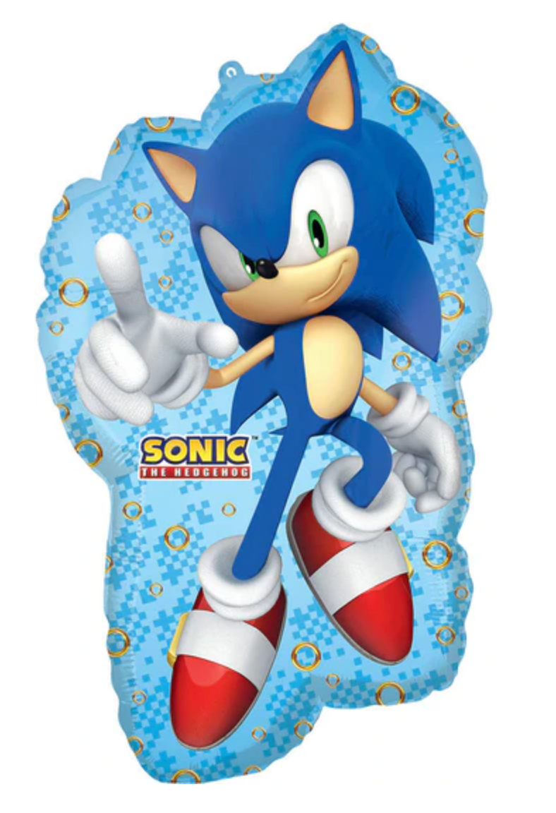 Sonic The Hedgehog Shape Balloon 30''
