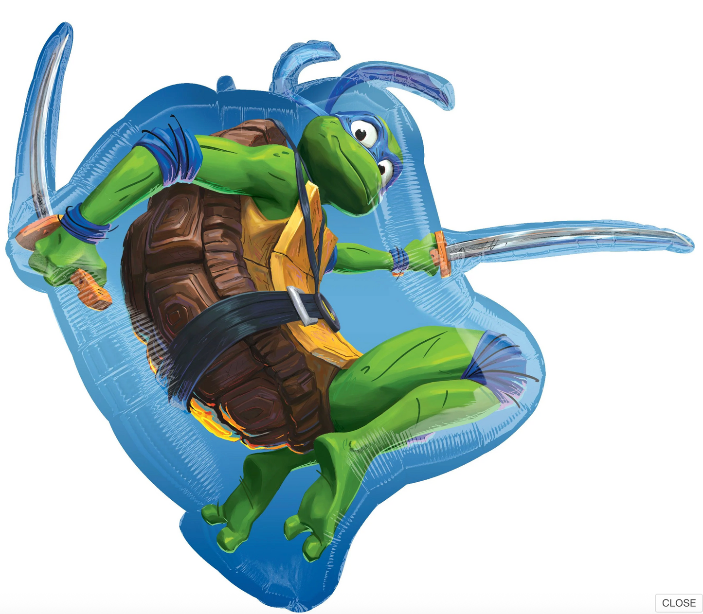 Teenage Mutant Ninja Turtle Shape Foil Balloon 32''