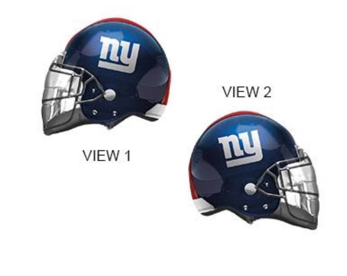 Giants Helmet Foil Balloon 21''
