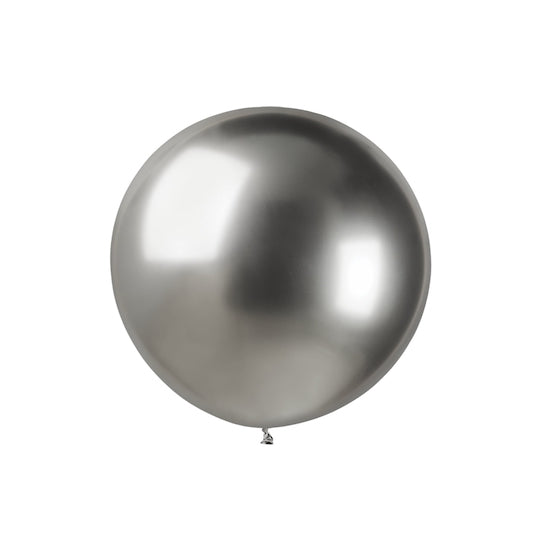 Metallic Silver Balloon 31"