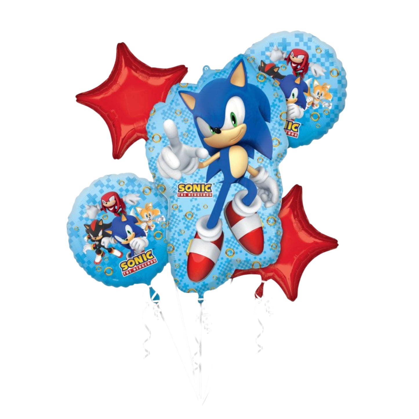 Sonic The Hedgehog Balloon Bouquet