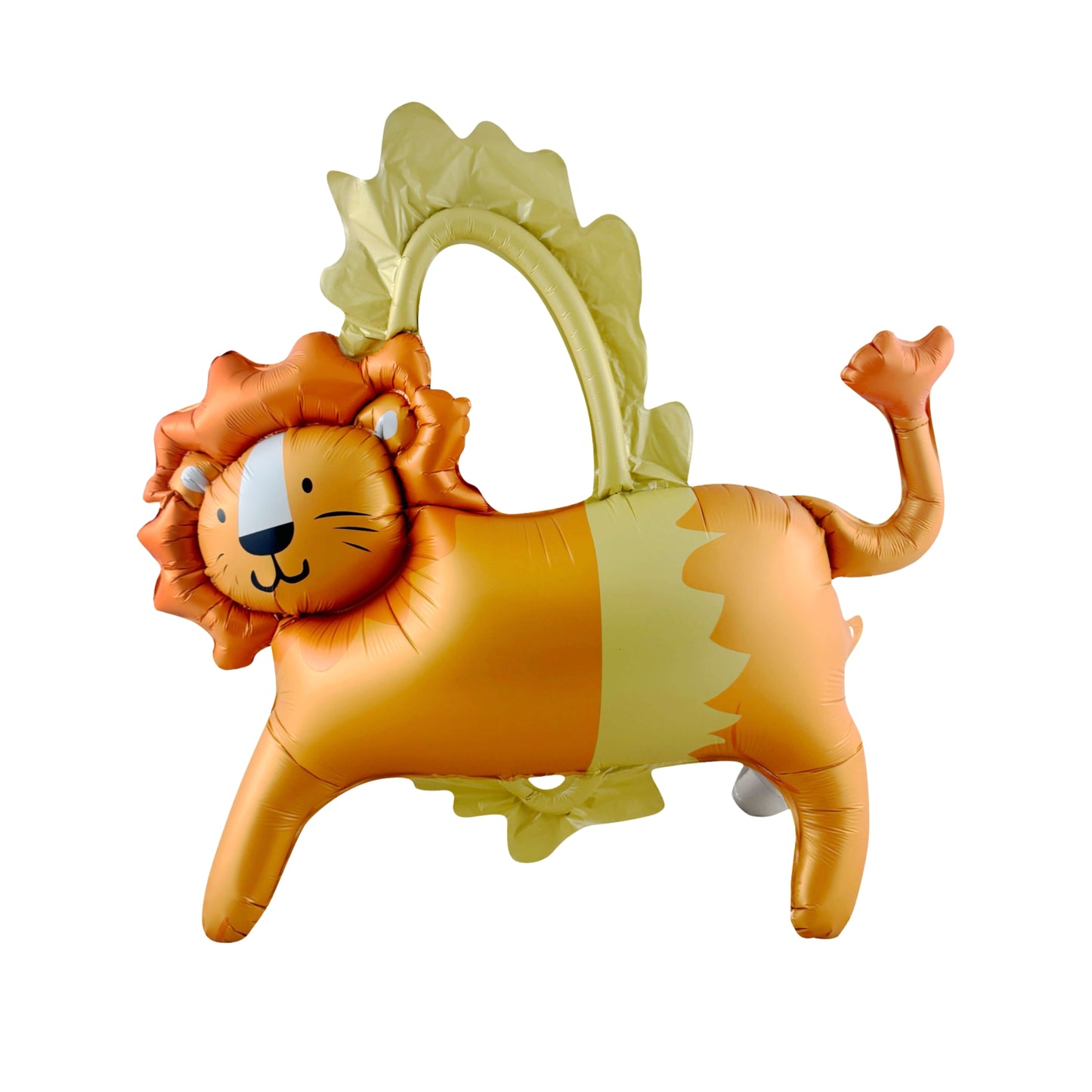 Standing Matte Circus Lion Balloon 40''