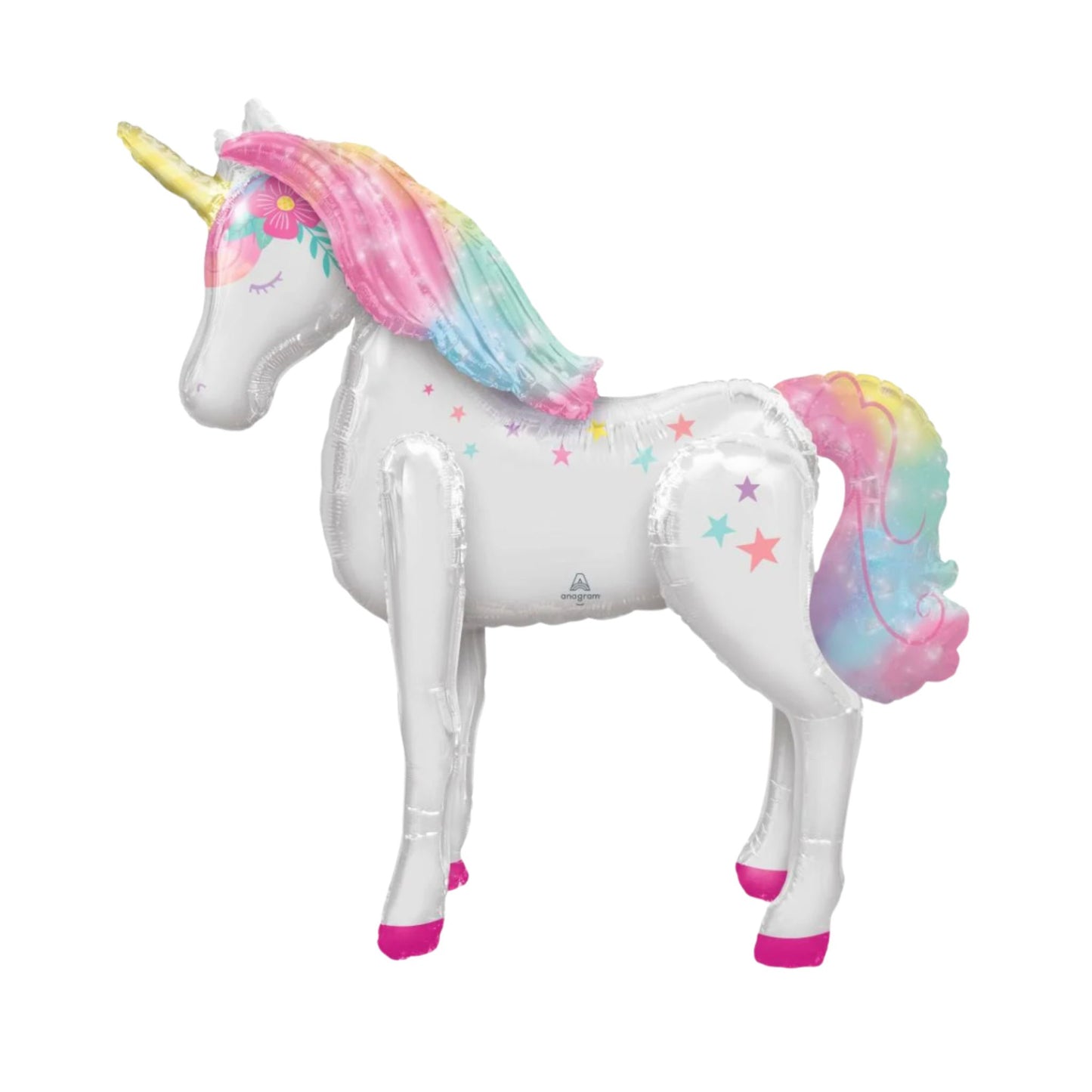 Unicorn Airwalker Foil Balloon 46"