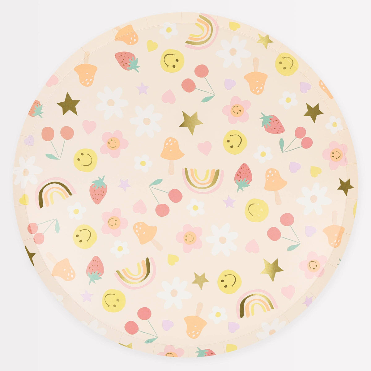 Happy Icons Dinner Plates