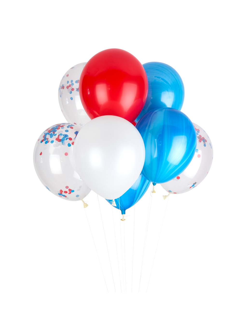 Patriotic Classic Balloons 11"