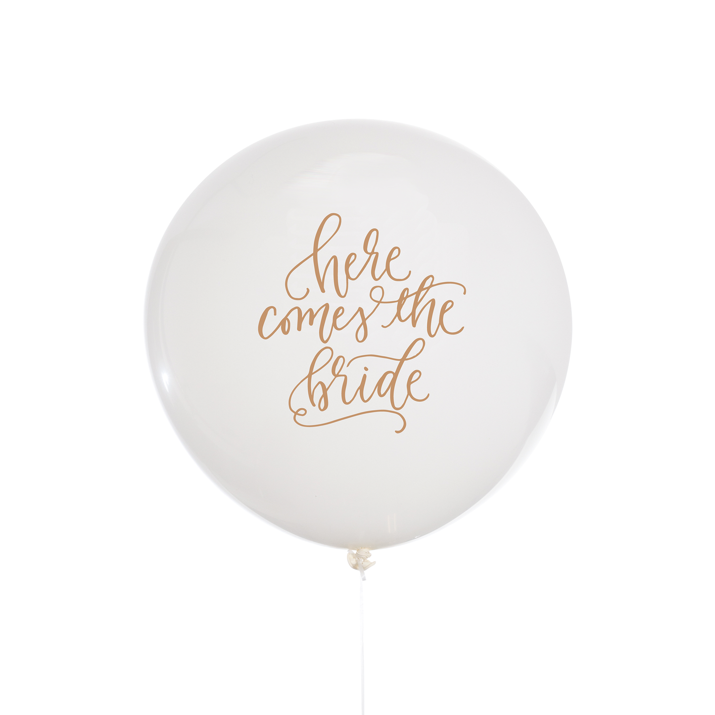 Here Comes the Bride Jumbo Balloon 36"