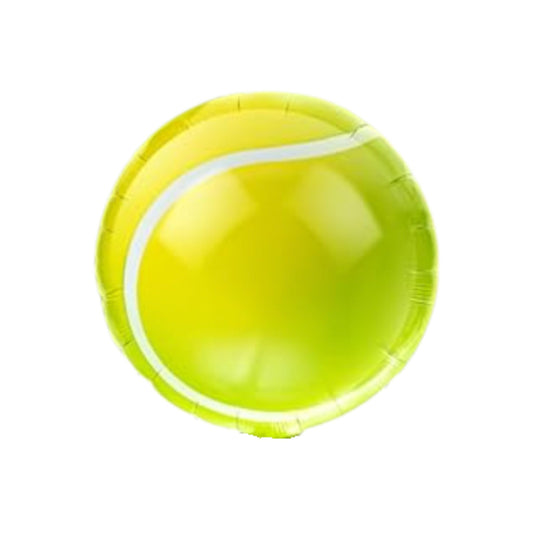 Tennis Ball Foil Balloon 18"