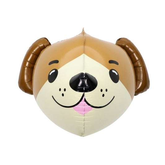 3D Dog Head Balloon 20"