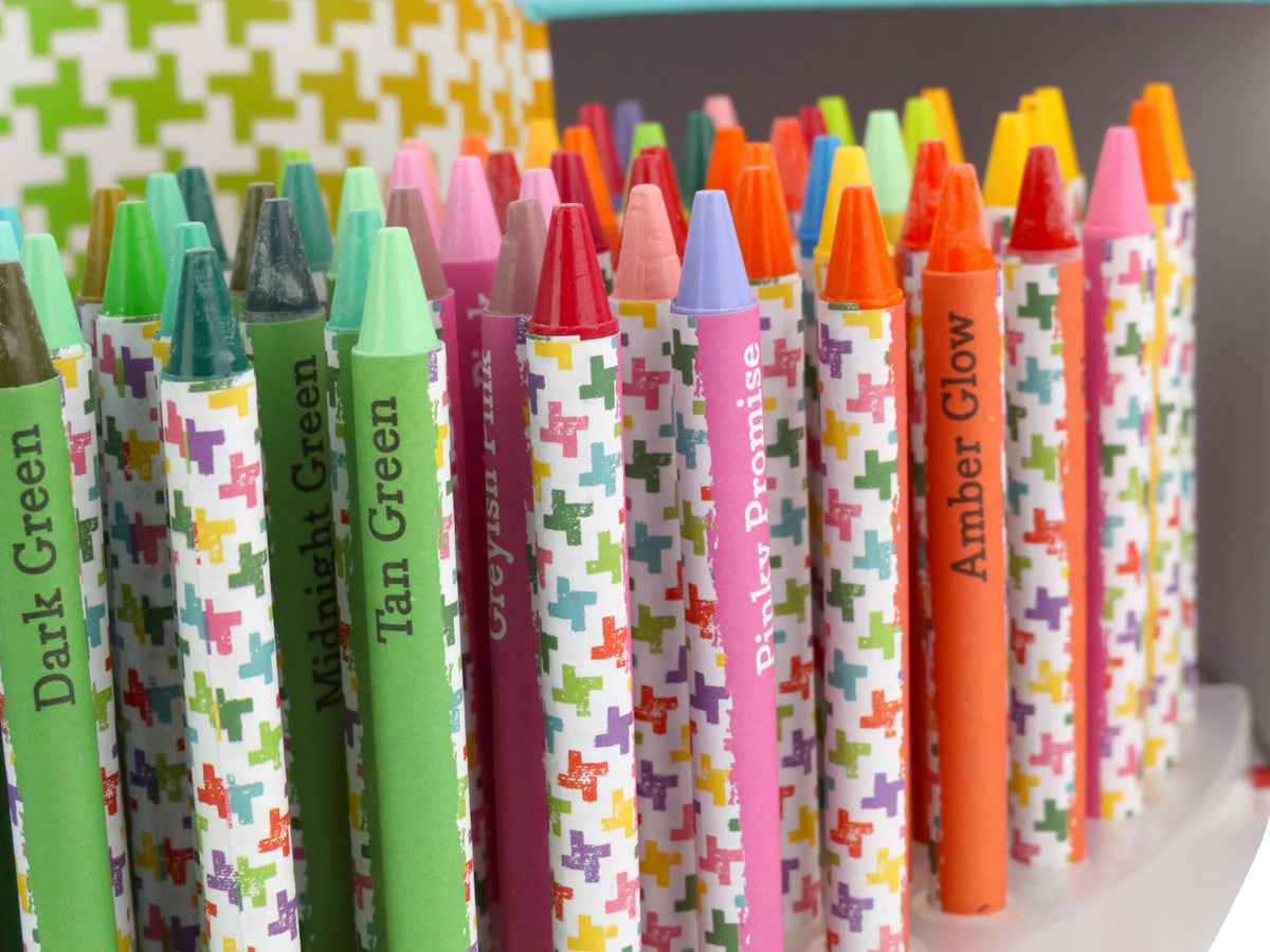 A Rainbow of Crayons