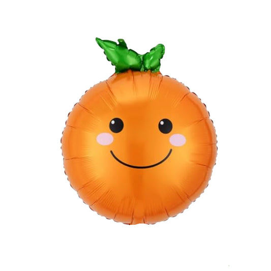Happy Orange Foil Balloon 28"