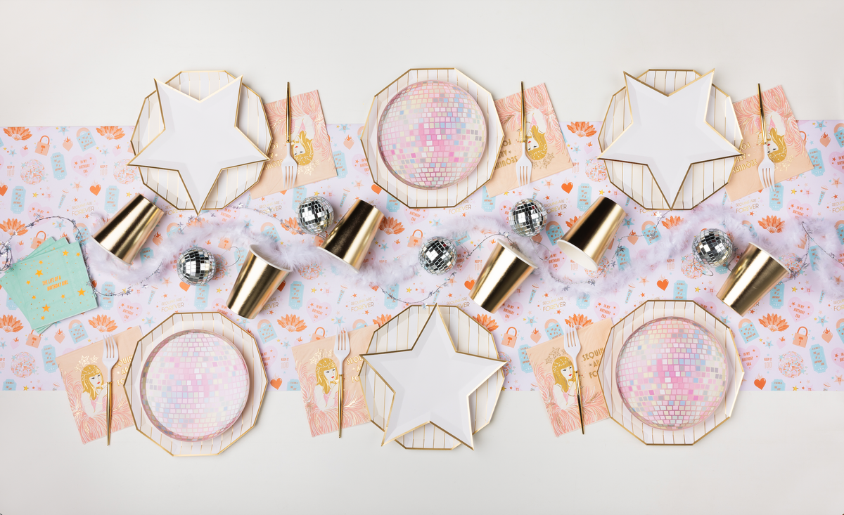 Sequin Showgirl Large Party Napkins – Set of 20