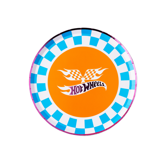 Hot Wheels™ Racing Dessert Plates – Set of 8