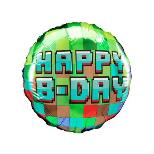 Mincecraft Foil Balloon 18"