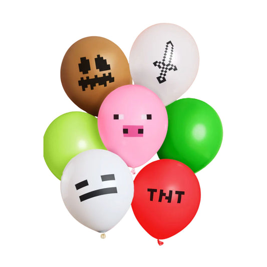 Minecraft Latex Balloon 11"