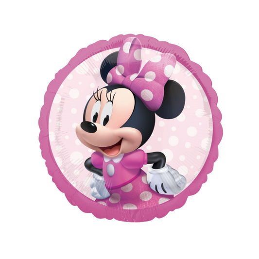 Disney's Minnie Mouse Round Foil Balloon 18"