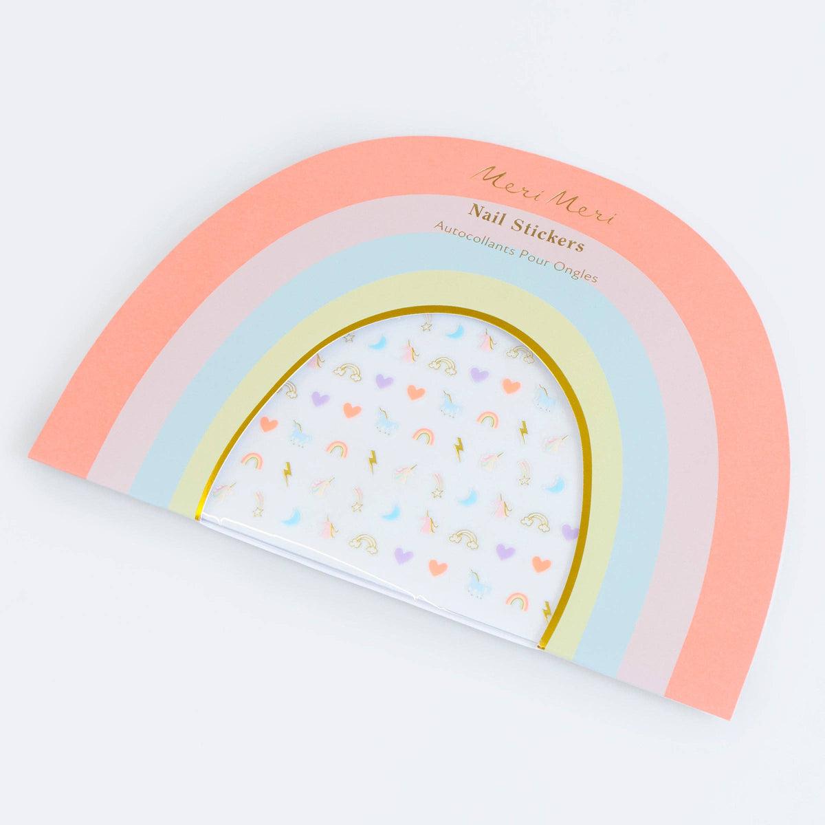Rainbow Unicorn Nail Stickers