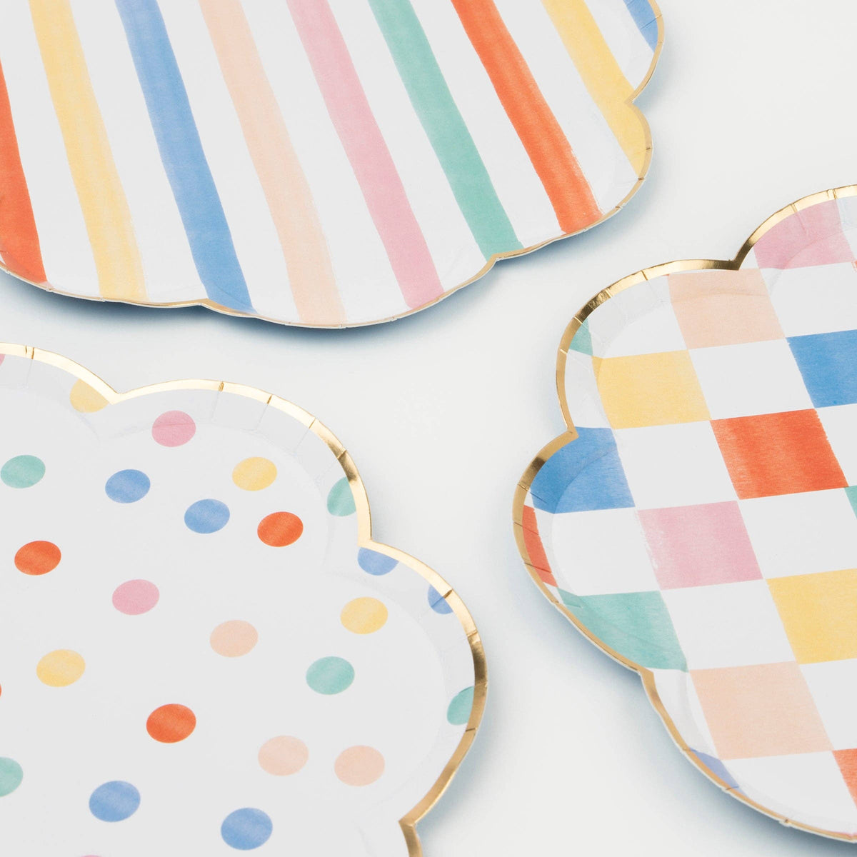 Colourful Pattern Side Plates