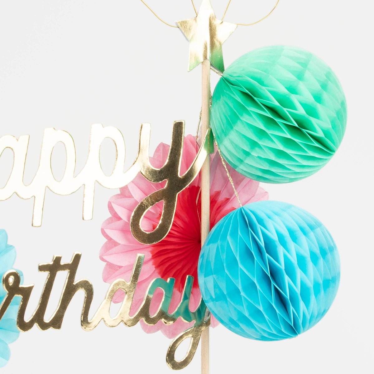 Happy Birthday Cake Topper