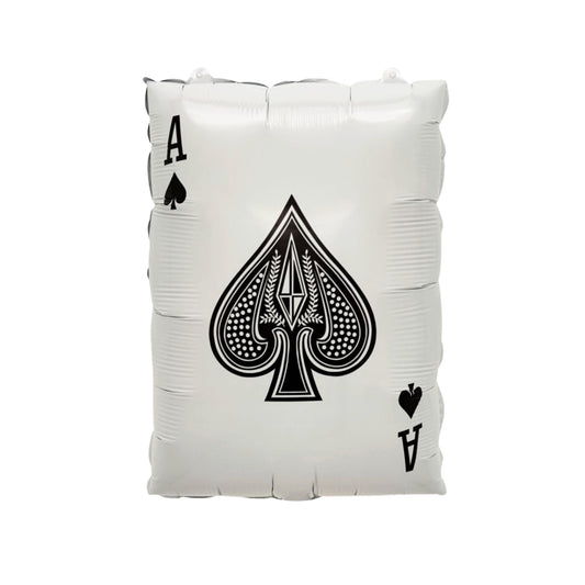 Ace of Clubs Casino Card Balloon 22''